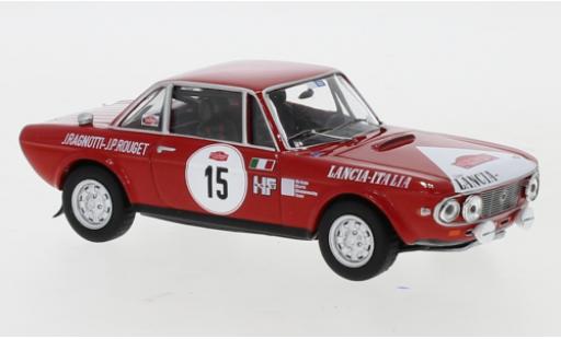 Lancia Fulvia 1/43 IXO 1600 Coupe HF No.15 Marlboro Rallye San Remo 1972 modellino in miniatura