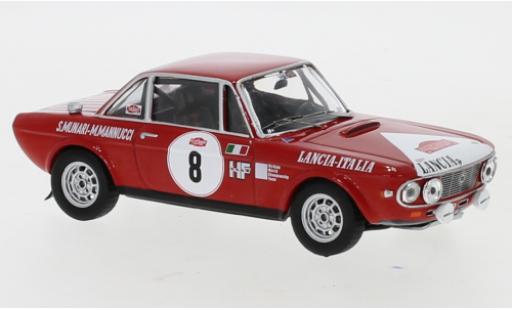 Lancia Fulvia 1/43 IXO 1600 Coupe HF No.8 Marlboro Rallye San Remo 1972 modellino in miniatura