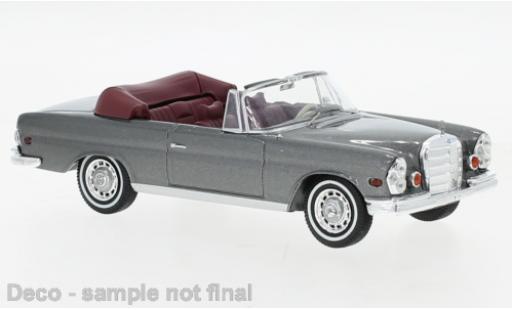 Mercedes 280 1/43 IXO SE 3.5 (W111) metallise grigio 1969 modellino in miniatura