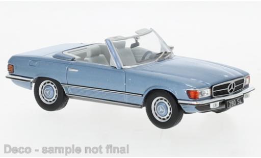 Mercedes 280 1/43 IXO SL (R107) metallise blu 1979 modellino in miniatura