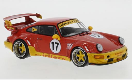 Porsche 964 RWB 1/43 IXO Idlers modellino in miniatura