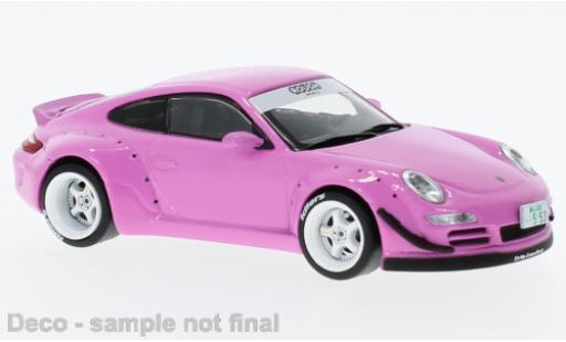 Porsche 997 RWB 1/18 IXO rosa modellino in miniatura