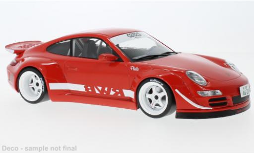Porsche 997 RWB 1/18 IXO rosso modellino in miniatura