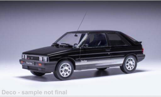 Renault 11 1/18 IXO Turbo nero 1987 modellino in miniatura