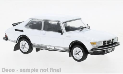 Saab 99 1/43 IXO Turbo Combi Coupe bianco 1977 modellino in miniatura
