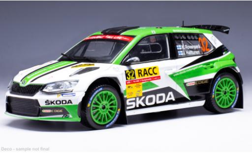 Skoda Fabia 1/24 IXO R5 No.31 Rally Catalunya 2018 modellino in miniatura