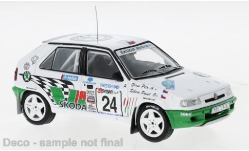 Skoda Felicia 1/43 IXO Kit Car No.24 Rallye WM Rally Schweden 1995 modellino in miniatura