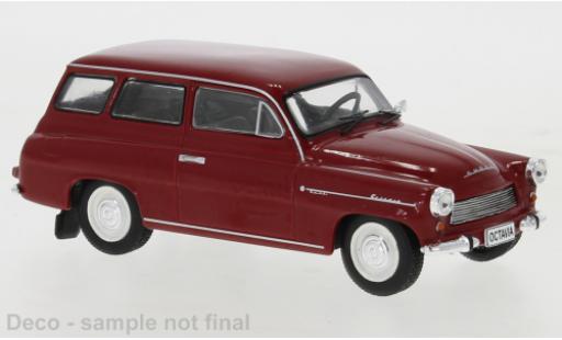 Skoda Octavia 1/43 IXO combi rosso foncé 1969 modellino in miniatura