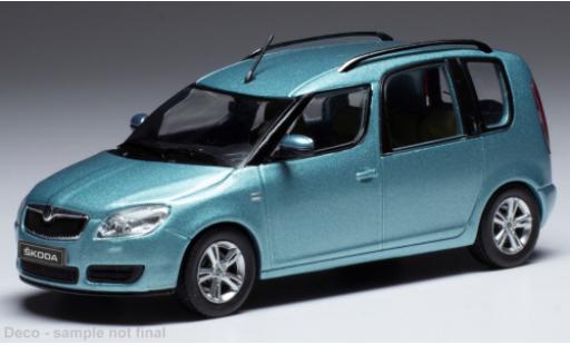 Skoda Roomster 1/43 IXO metallise blu clair 2007 modellino in miniatura