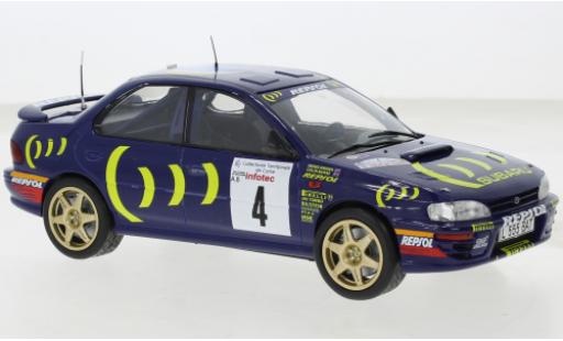 Subaru Impreza 1/24 IXO 555 No.4 WRC Rallye Tour de Corse 1995 modellino in miniatura