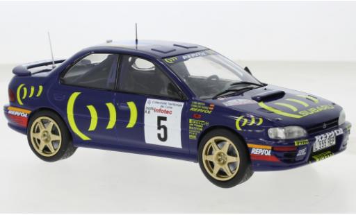 Subaru Impreza 1/24 IXO 555 No.5 WRC Rallye Tour de Corse 1995 modellino in miniatura