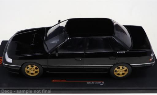 Subaru Legacy 1/18 IXO RS nero 1991 modellino in miniatura