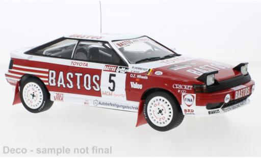 Toyota Celica 1/18 IXO GT-Four ST165 No.5 Rally WM Haspengauw Rally 1990 modellino in miniatura