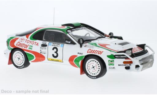 Toyota Celica 1/18 IXO Turbo 4WD (ST185) No.3 Safari Rally 1993 modellino in miniatura