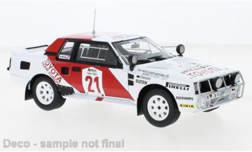 Toyota Celica 1/24 IXO TwinCam Turbo (TA64) No.21 Safari Rally 1985 modellino in miniatura