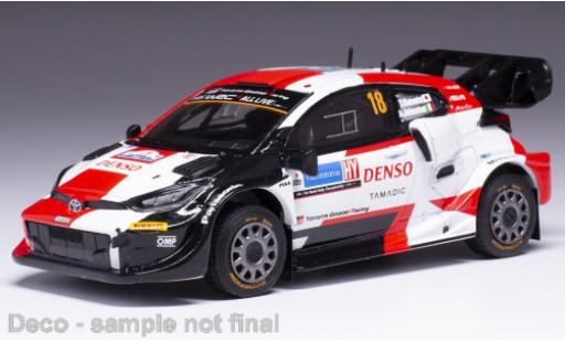 Toyota Yaris 1/43 IXO GR No.18 WRC Rallye Estland 2022 modellino in miniatura