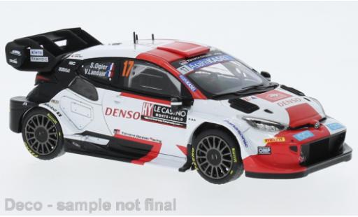 Toyota Yaris 1/43 IXO No.17 WRC1 Rally Suède 2023 modellino in miniatura