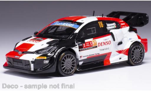 Toyota Yaris 1/43 IXO Rally 1 No.18 WRC Rally Ypern 2022 modellino in miniatura