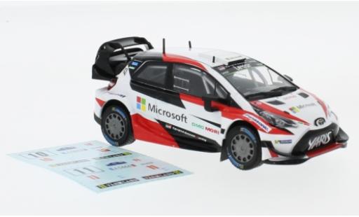 Toyota Yaris 1/43 IXO WRC Rallye WM Rallye Suède 2017 modellino in miniatura