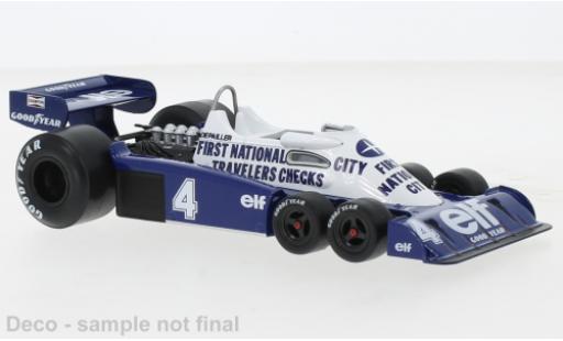 Tyrrell P34 1/24 IXO No.4 Formel 1 GP Belgien 1977 modellino in miniatura