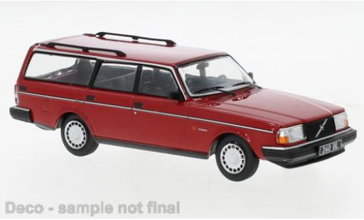 Volvo 240 1/43 IXO GL rosso 1989 modellino in miniatura