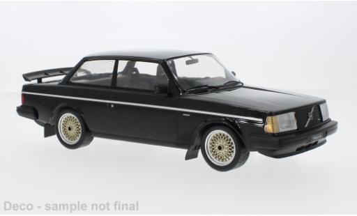 Volvo 240 1/18 IXO Turbo Douane nero 1986 modellino in miniatura