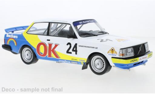 Volvo 240 1/18 IXO Turbo No.24 OK DPM Nürburgring 1985 modellino in miniatura