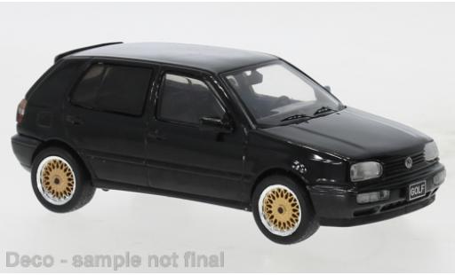 Volkswagen Golf 1/43 IXO III Douane nero 1993 modellino in miniatura