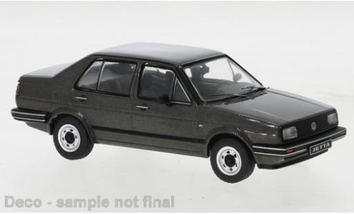 Volkswagen Jetta 1/43 IXO (MKII) metallise grigio 1984 modellino in miniatura