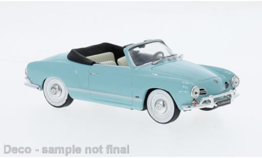 Volkswagen Karmann 1/43 IXO Ghia blu clair 1955 modellino in miniatura