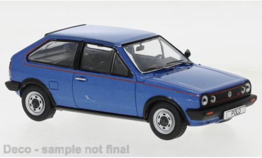 Volkswagen Polo 1/43 IXO Coupe GT metallise blu 1985 modellino in miniatura