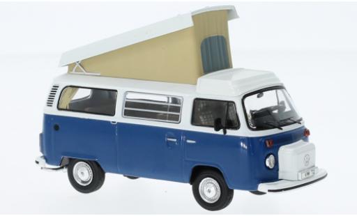 Volkswagen T2 1/43 IXO Westfalia blu/bianco 1978 modellino in miniatura