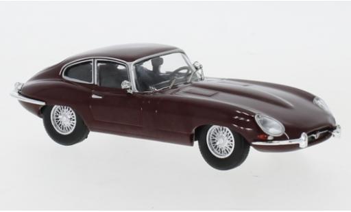 Jaguar E-Type 1/43 IXO rosso 1963 modellino in miniatura