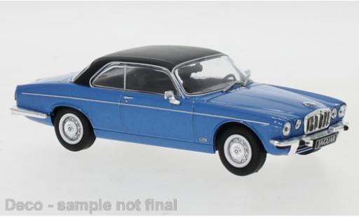 Jaguar XJ 1/43 IXO 12C metallico blu/matt-nero 1976 modellino in miniatura