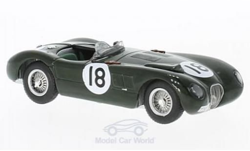 Jaguar XK 8 1/43 IXO 120C RHD No.18 24h Le Mans 1953 T.Bolt/D.Hamilton modellino in miniatura