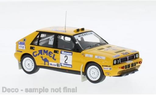 Lancia Delta 1/43 IXO Integrale 16V No.2 Camel Barum Rally 1990 1:43 modellino in miniatura