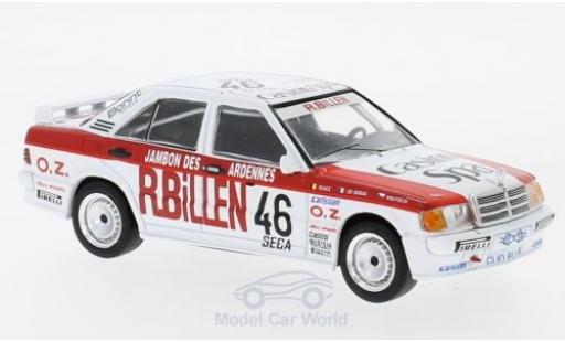 Mercedes 190 E 1/43 IXO E 2.3-16V No.46 ETCC 1986 B.di Gioia/M.Duez/Z.Vojtech modellino in miniatura