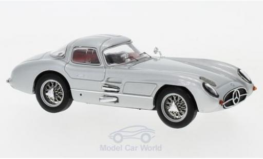 Mercedes 300 1/43 IXO SLR Coupe Uhlenhaut (W196S) grigio 1955 modellino in miniatura