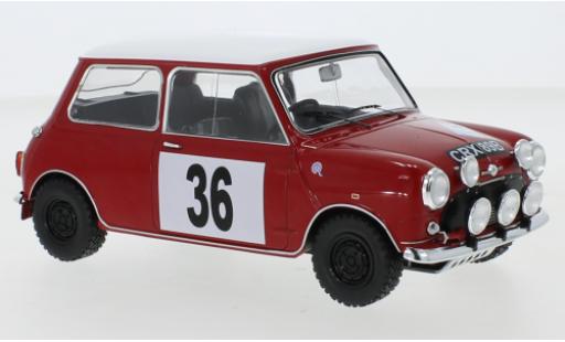 Mini Cooper 1/18 IXO S RHD No.36 BMC RAC Rally 1965 T.Fall/R.Crellin modellino in miniatura