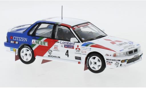 Mitsubishi Galant 1/43 IXO VR-4 No.4 Ralliart Europe RAC Rally 1990 A.Vatanen/B.Berglund modellino in miniatura