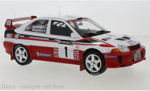 Mitsubishi Lancer 1/18 IXO RS Evolution V No.1 RAC Rally 1998 T.Mäkinen/R.Mannisenmäki modellino in miniatura