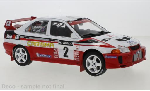 Mitsubishi Lancer 1/18 IXO RS Evolution V No.2 RAC Rally 1998 R.Burns/R.Reid modellino in miniatura