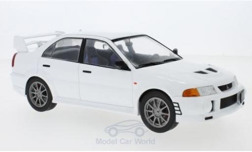 Mitsubishi Lancer Evolution VI 1/18 IXO RS Evolution VI bianco 1998 modellino in miniatura