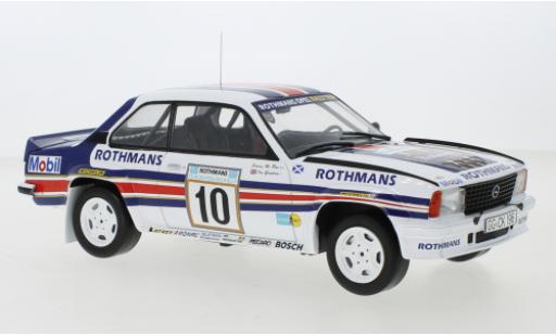 Opel Ascona 1/18 IXO B 400 No.10 Rally Acropolis 1982 J.McRae/I.Grindrod modellino in miniatura