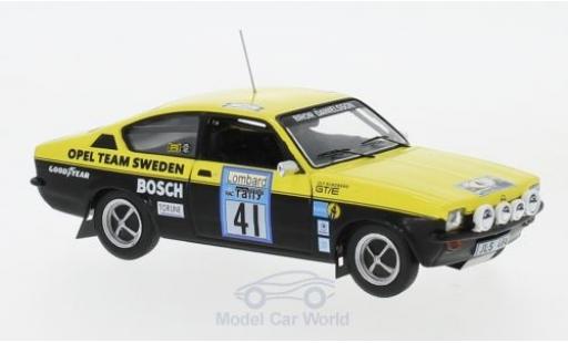 Opel Kadett GT 1/43 IXO C GT/E No.41 Team Sweden Rallye WM RAC Rallye 1976 B.Danielsson/U.Sundberg modellino in miniatura