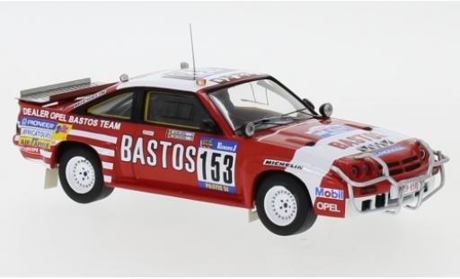 Opel Manta 1/43 IXO 400 No.153 Dealer Bastos Team Bastos Rallye Paris Dakar 1984 G.Colsoul/A.Lopes modellino in miniatura
