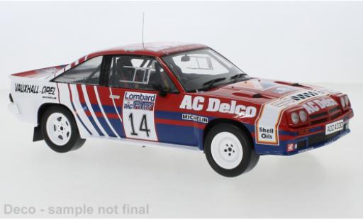 Opel Manta 1/18 IXO B 400 No.14 RAC Rally 1985 J.McRae/I.Grindrod modellino in miniatura