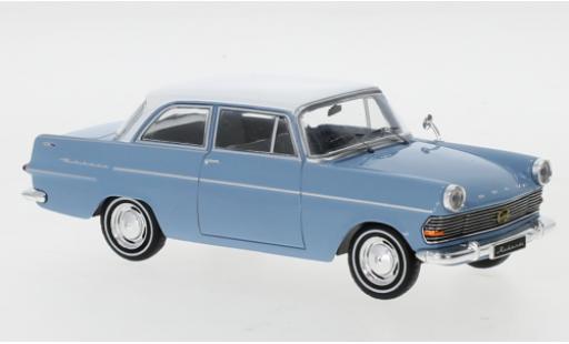 Opel Rekord 1/43 IXO P2 blu/bianco 1961 modellino in miniatura