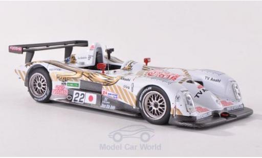 Panoz LMP-1 1/43 IXO Roadster S No.22 TV Asahi Team 24h Le Mans 2000 K.Tsuchiya/M.Kondo/A.Lida modellino in miniatura