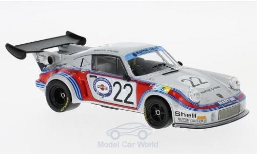 Porsche 930 Turbo 1/43 IXO 911 Carrera RSR 2.1 Turbo No.22 Martini Racing Martini 24h Le Mans 1974 H.Müller/G.van Lennep modellino in miniatura